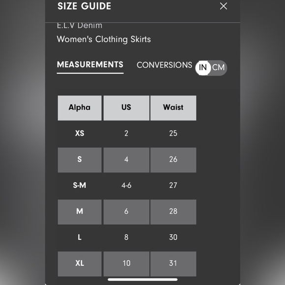 E.L.V. Denim CORDUROY STRIPE MINI SKIRT UK 14 US 10 - Picture 11 of 11